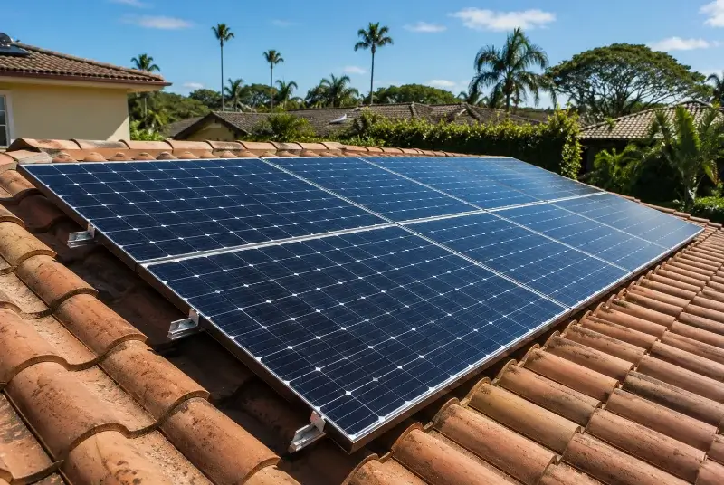 Installation de panneaux solaires à Saucats